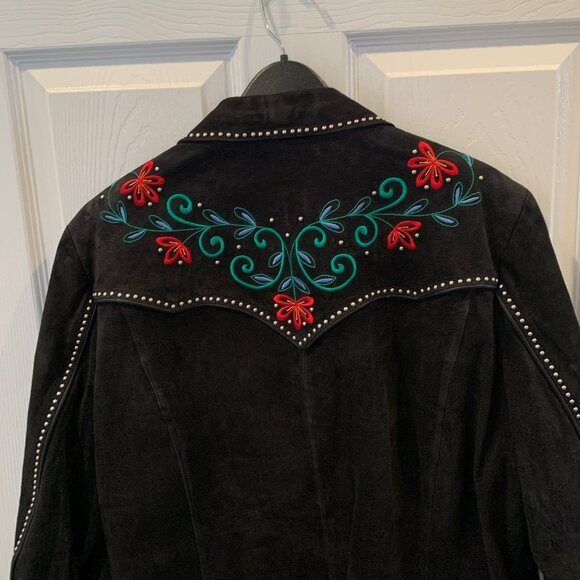 Cripple Creek Vintage Suede Leather Jacket NWOT - Picture 7 of 9